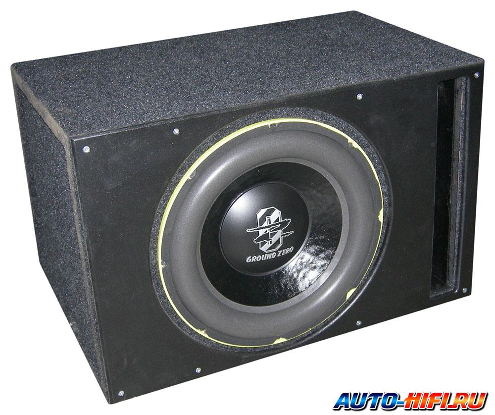 Сабвуфер в корпусе с фазоинвертером Ground Zero GZRW 30SPL vented box Сабвуфер в корпусе с фазоинвертером Ground Zero GZRW 30SPL vented box